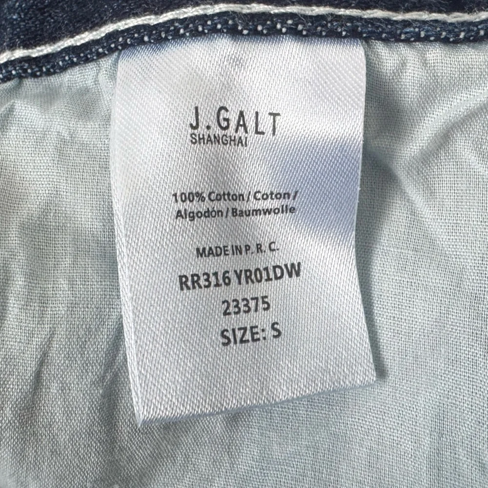 John Galt by Brandy Melville Dark Blue Wide Leg Jeans - Picture 2 of 8